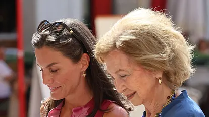 Königin Letizia und Ex-Königin Sofia