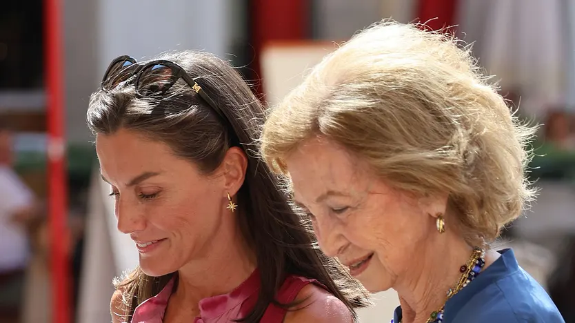Königin Letizia und Ex-Königin Sofia