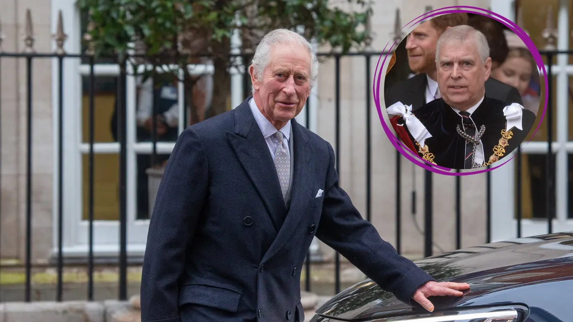 König Charles Prinz Andrew