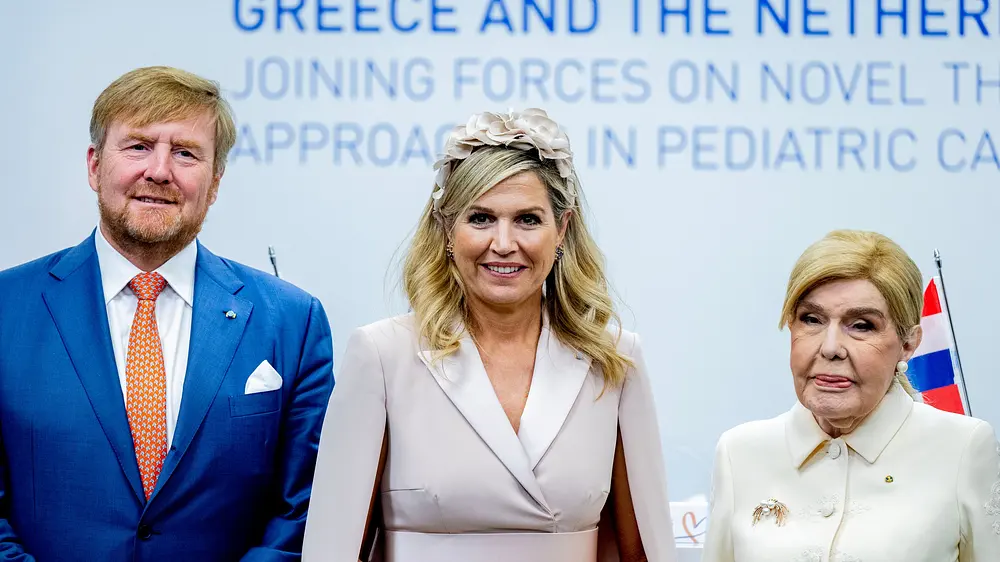 Marianna Vardinogianni Königin Maxima König Willem-Alexander Marianna Vardinogianni Königin Maxima König Willem-Alexander