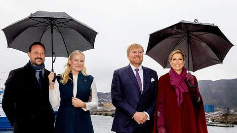 Königin Máxima König Willem Alexander Prinz Haakon Prinzessin Mette-Marit - Foto: Imago