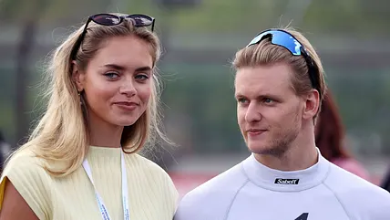 Mick Schumacher und Laila Hasanovic