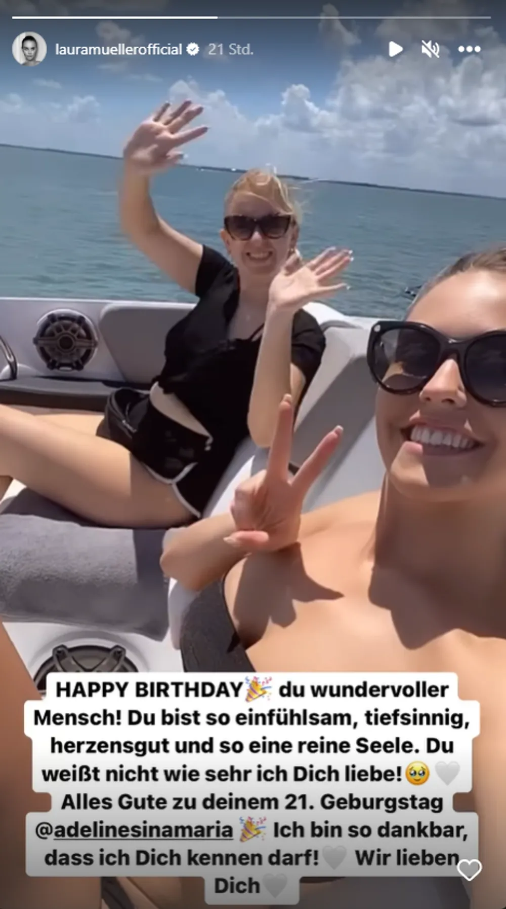 Laura Müller und Adeline Norberg Laura Müller und Adeline Norberg