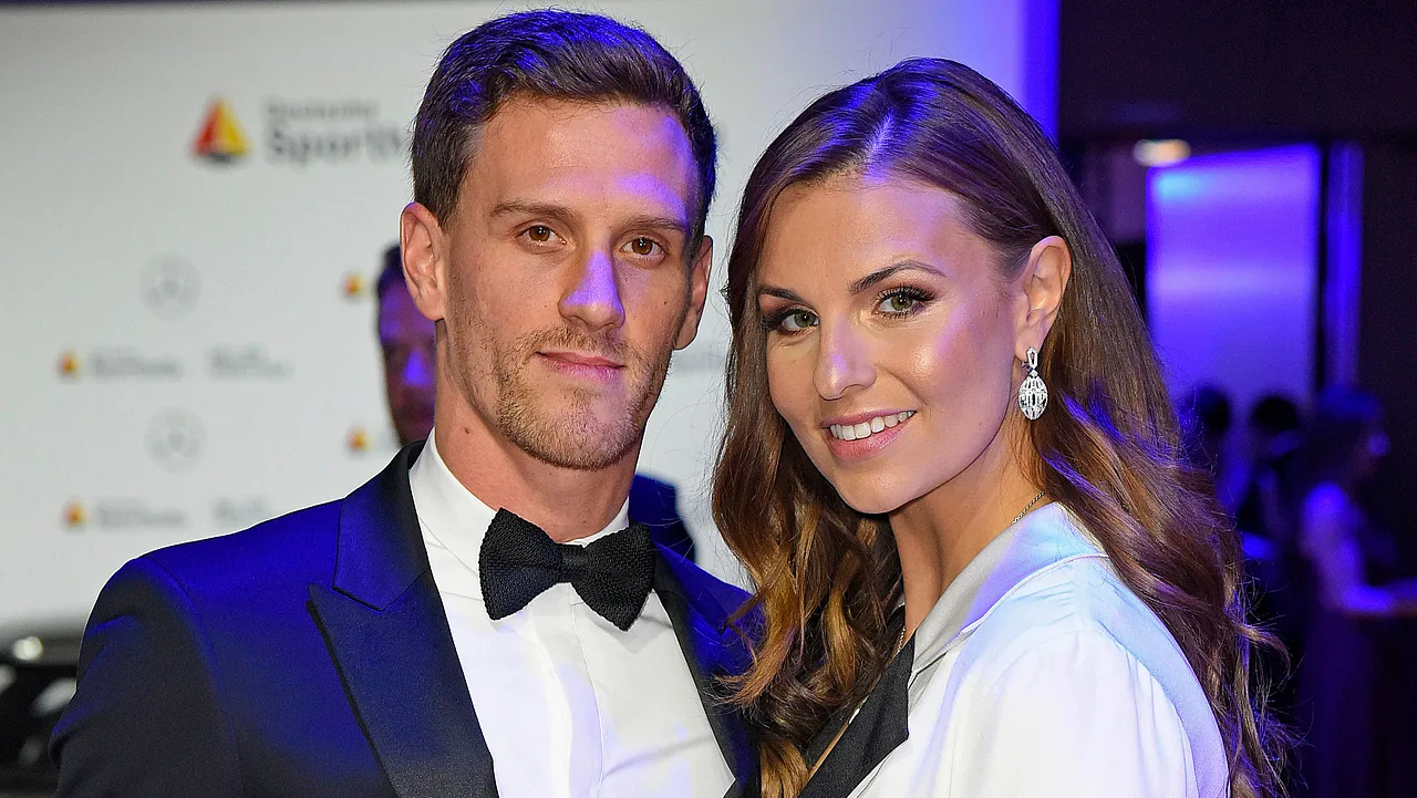Laura Wontorra und Mann Simon Zoller - Foto: Getty Images Laura Wontorra und Mann Simon Zoller - Foto: Getty Images