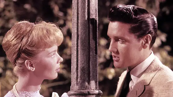 Laurel Goodwin und Elvis Presley