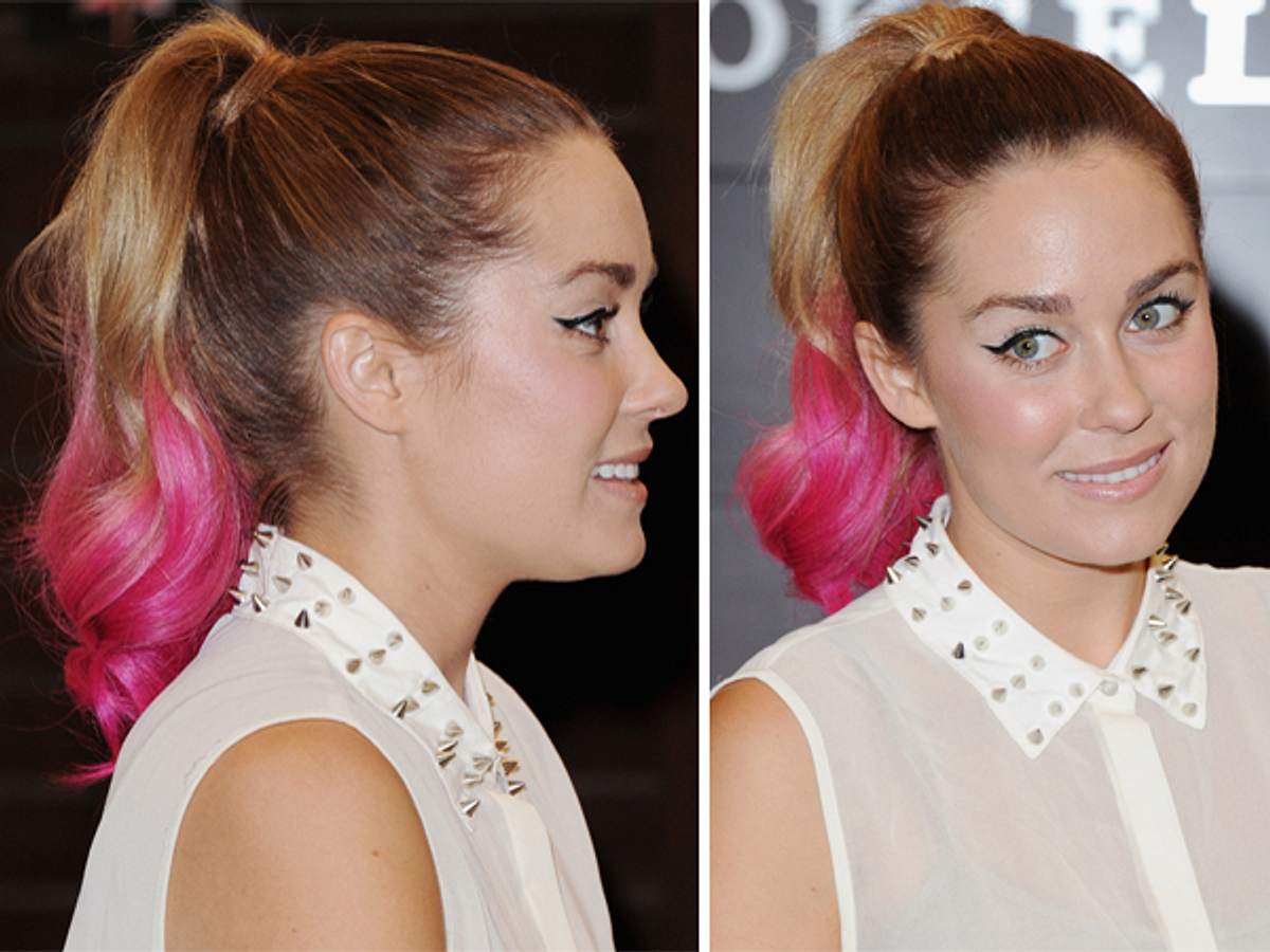 Lauren Conrad: Viele Farben und Spitze