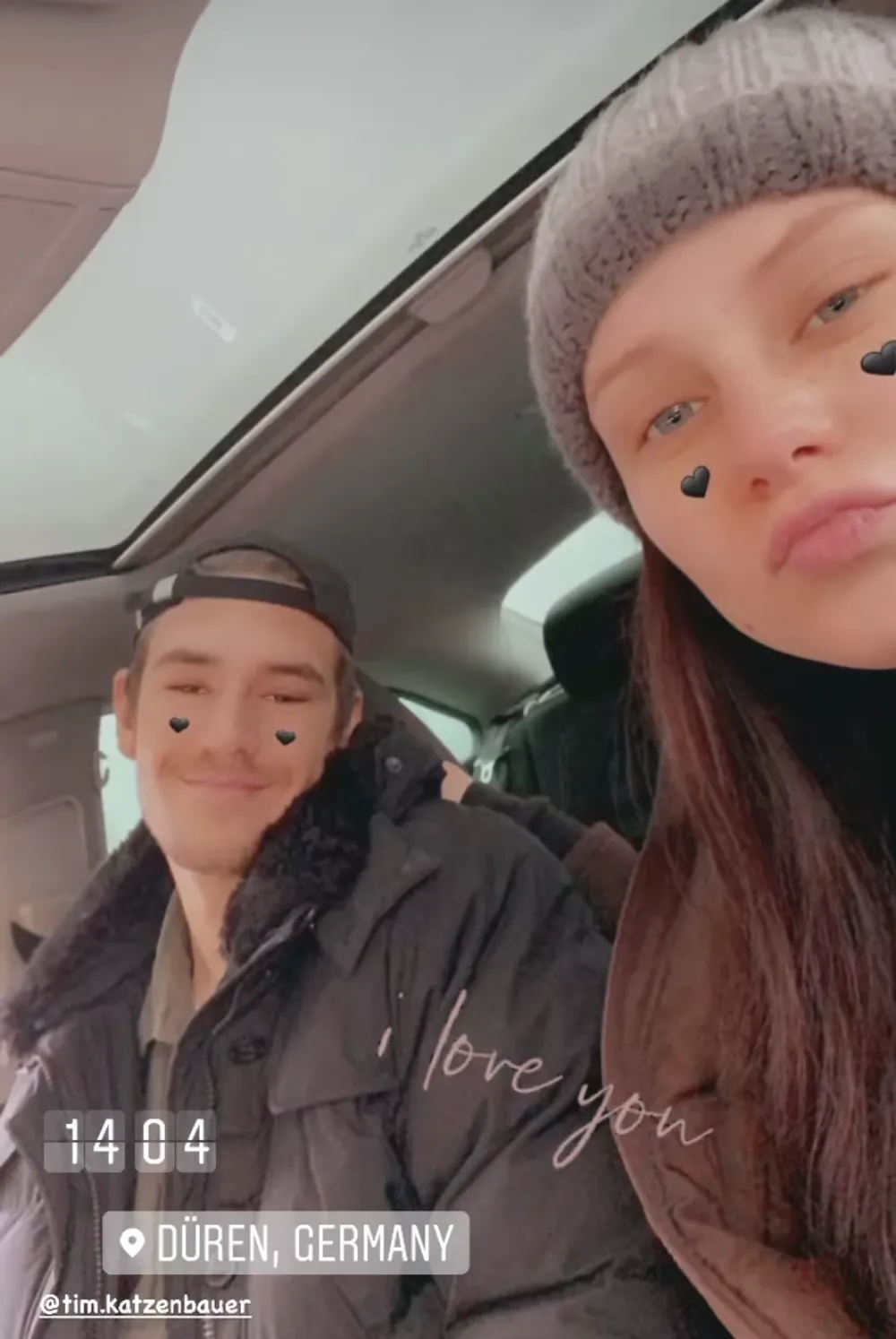 Lavinia Wollny und Freund Tim Lavinia Wollny und Freund Tim