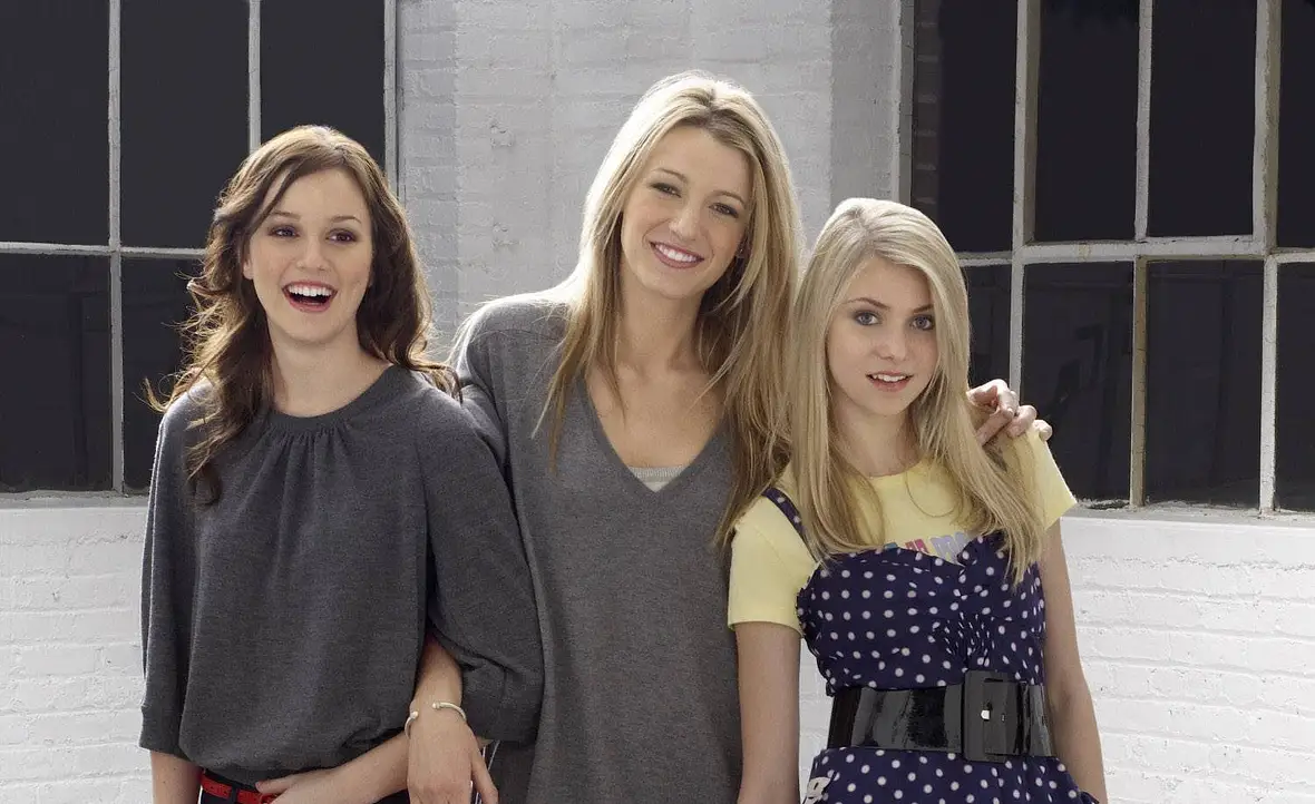 Leighton Meester, Blake Lively & Taylor Momsen für "Gossip Girl" 2007 Leighton Meester, Blake Lively & Taylor Momsen für "Gossip Girl" 2007