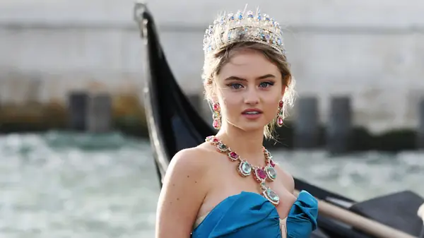Venezia, Evento Dolce & Gabbana - arrivi in piazza San Marco - Nella foto : Leni Klum PUBLICATIONxINxGERxAUTxONLY Copyri