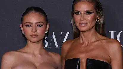 Leni und Heidi Klum