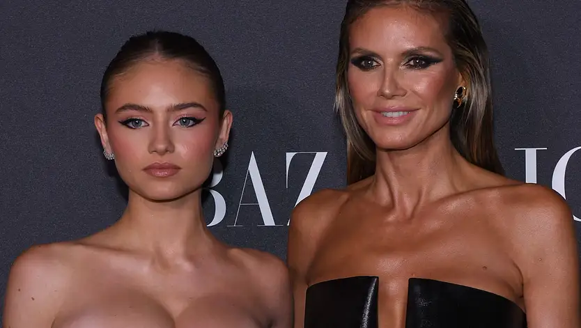 Leni und Heidi Klum