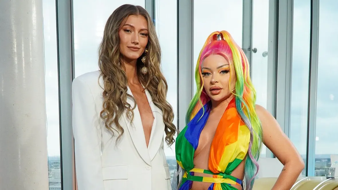 Leony und Katja Krasavice