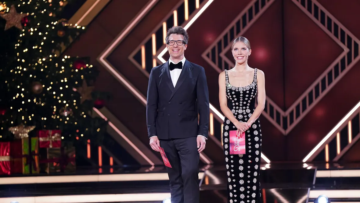Victoria Swarovski und Daniel Hartwich auf der "Let's Dance"-Bühne