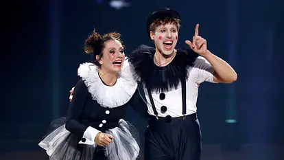 Was tanzen wohl Christine Neubauer und Valentin Lusin?
