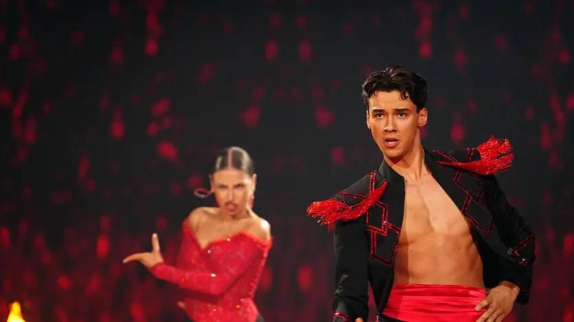 Diego Pooth und Ekaterina Leonova bei "Let's Dance"