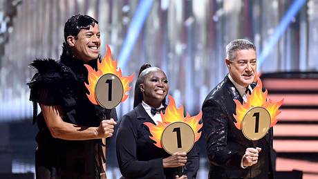 Lets Dance-Jury: Jorge Gonzalez, Motsi Mabuse, Joachim Llambi - Foto: IMAGO / Panama Pictures
