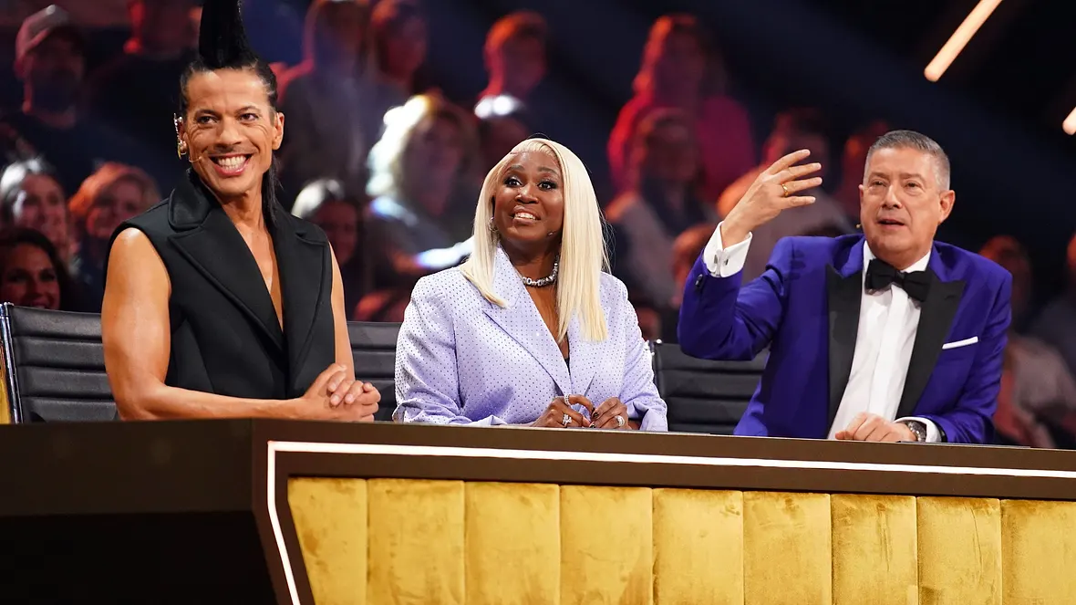 Jorge González, Motsi Mabuse und Joachim Llambi