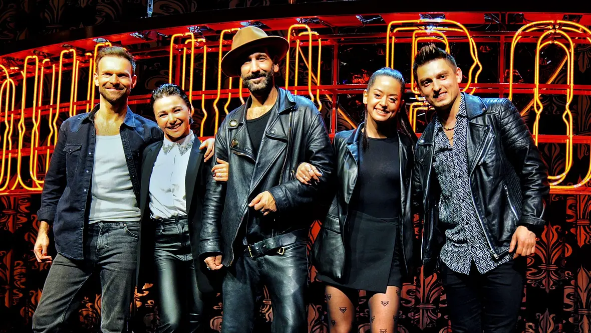 Vadim Garbuzov, Anastasia Stan, Massimo Sinató, Malika Dzumaev und Zsolt Sándor Cseke