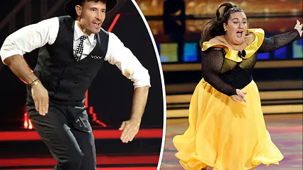 Marc Eggers und selfiesandra treten bei Let's Dance gegen eiannder an, verstehen sich privat aber perfekt