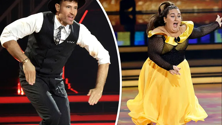 Marc Eggers und selfiesandra treten bei Let's Dance gegen eiannder an, verstehen sich privat aber perfekt