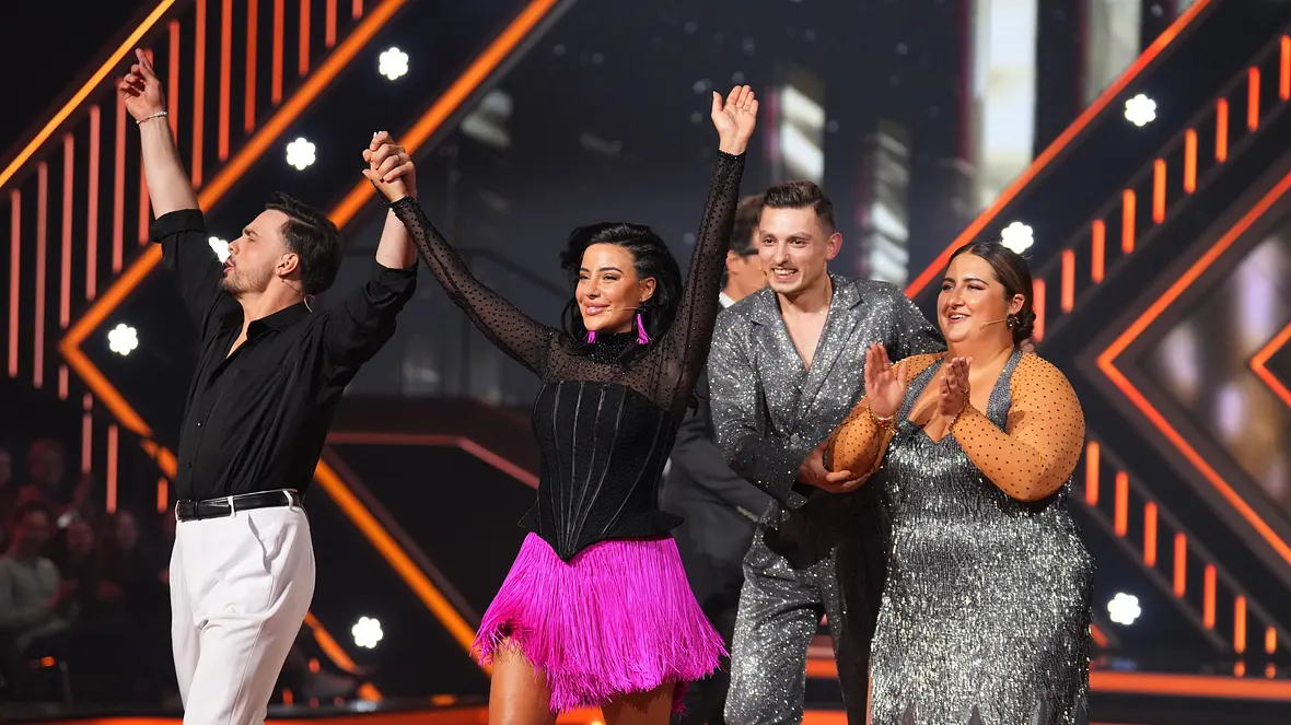 Leyla Lahouar und ihr Partner Sergiu Maruster