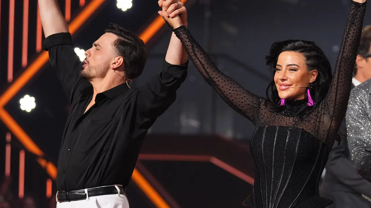 Leyla Lahouar und ihr Partner Sergiu Maruster Leyla Lahouar und ihr Partner Sergiu Maruster - Foto: RTL / Stefan Gregorowius