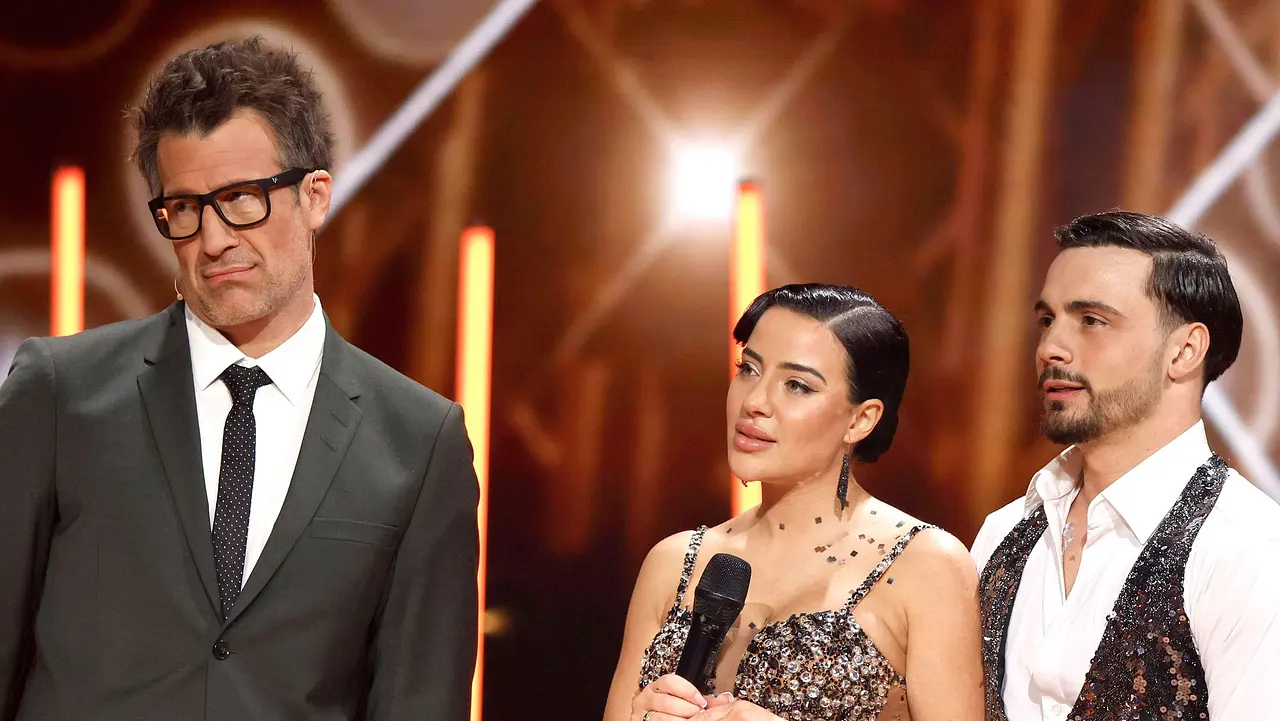 Leyla Lahouar und Sergiu Maruster Leyla Lahouar und Sergiu Maruster bei Lets Dance - Foto: IMAGO / Future Image