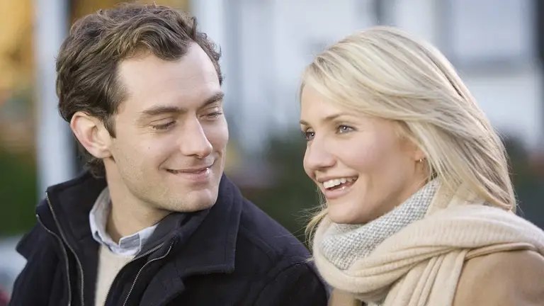 Jude Law & Cameron Diaz in "Liebe braucht keine Ferien"