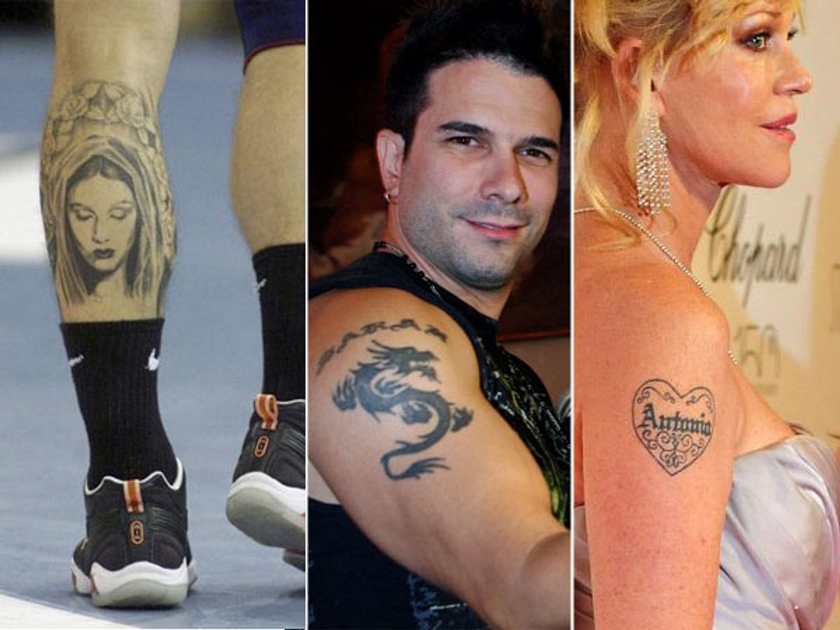 Auf schlimmer und ewig! Die Liebes-Tattoos der Stars - Bild 1