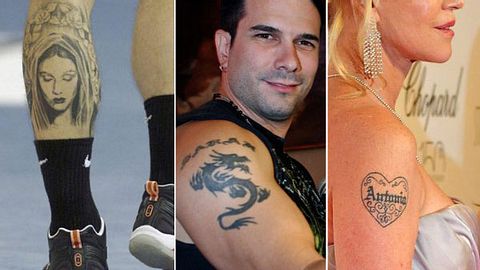 Auf schlimmer und ewig! Die Liebes-Tattoos der Stars - Bild 1 - Foto: GettyImages