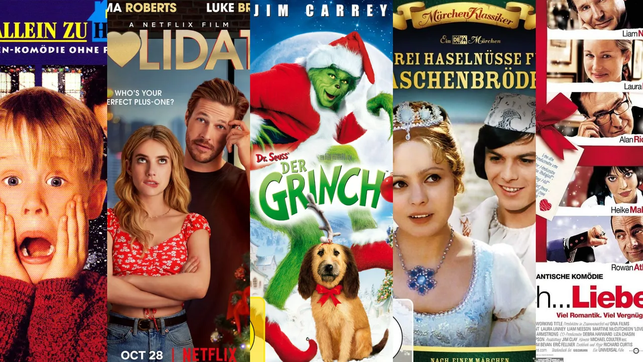 Cover von diversen Weihnachtsfilmen Cover von diversen Weihnachtsfilmen - Foto: Amazon Prime Video