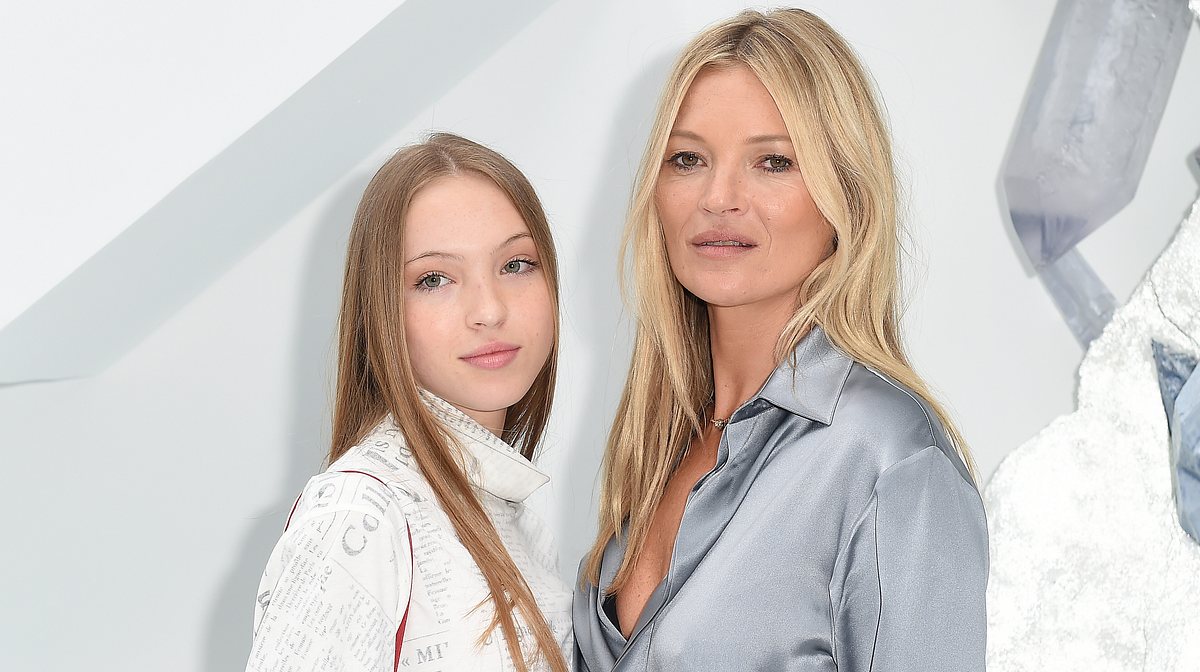 Kate Moss mit Tochter Lila Grace Moss-Hack