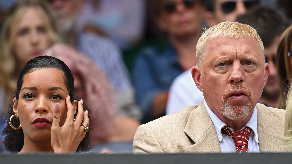 Lillian De Carvalho Monteiro und Boris Becker