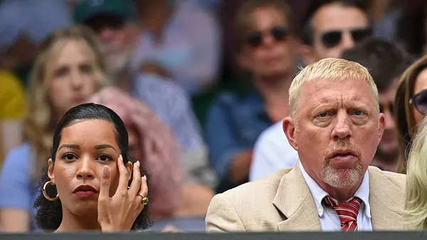 Lillian De Carvalho und Boris Becker