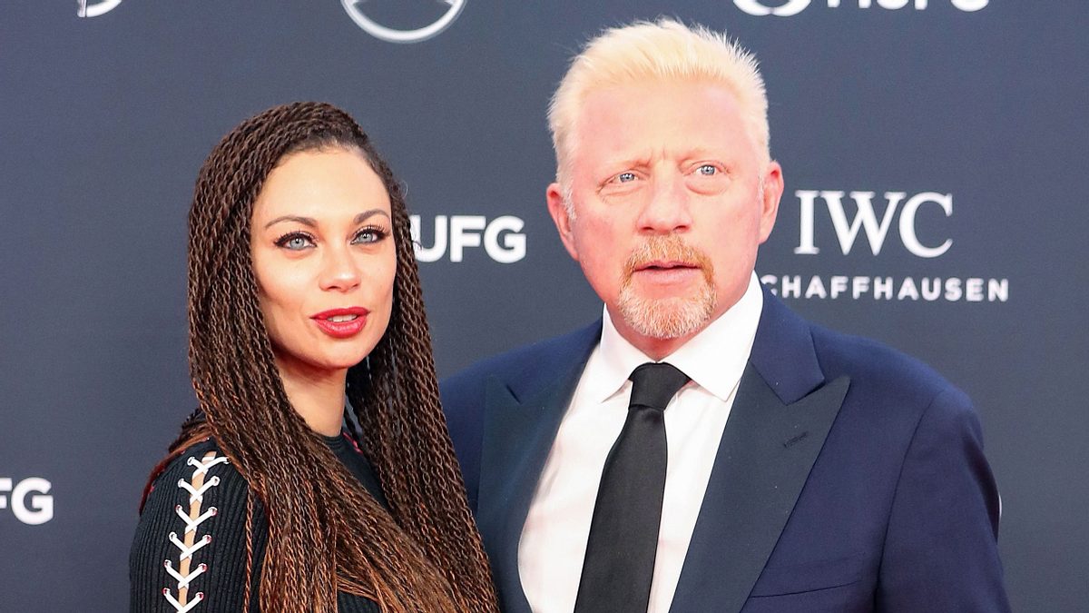 Lilly und Boris Becker