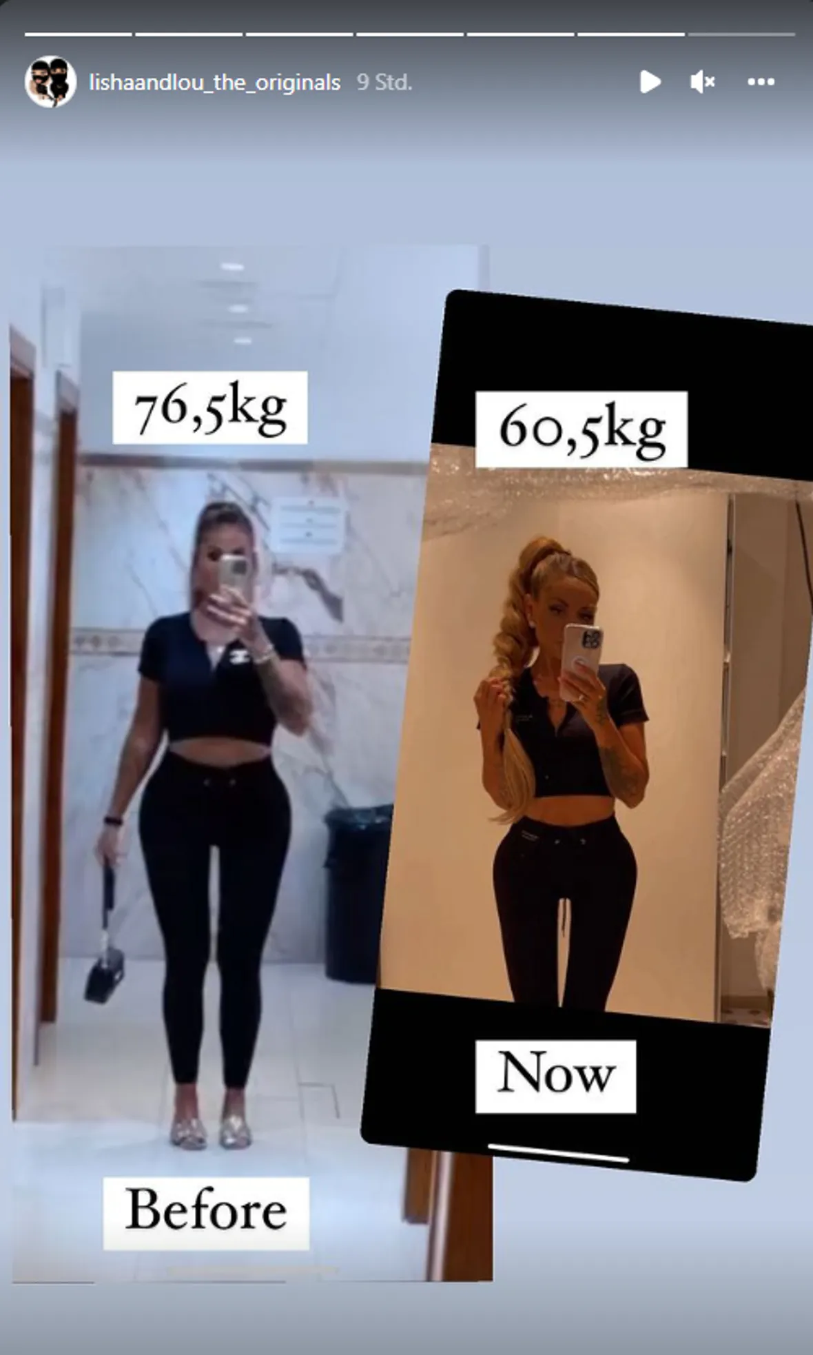 Lisha hat ordentlich abgenommen Lisha hat ordentlich abgenommen