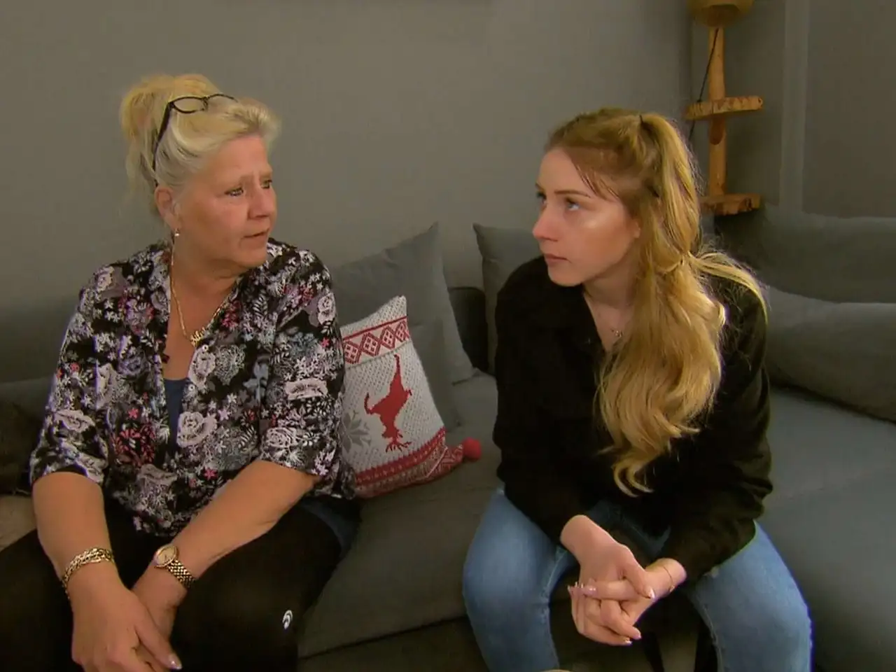 Silvia und Loredana Wollny im TV