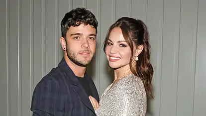 Christina und Luca Hänni schauen in die Kamera