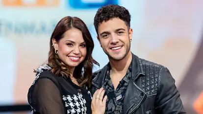Luca Hänni und Christina Luft