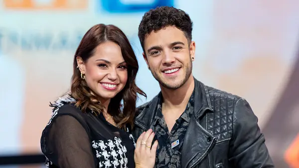 Luca Hänni und Christina Luft