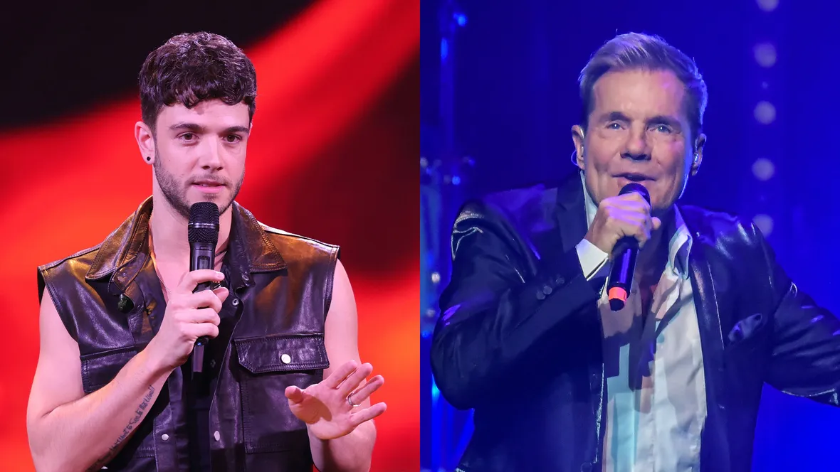 Luca Hänni und Dieter Bohlen