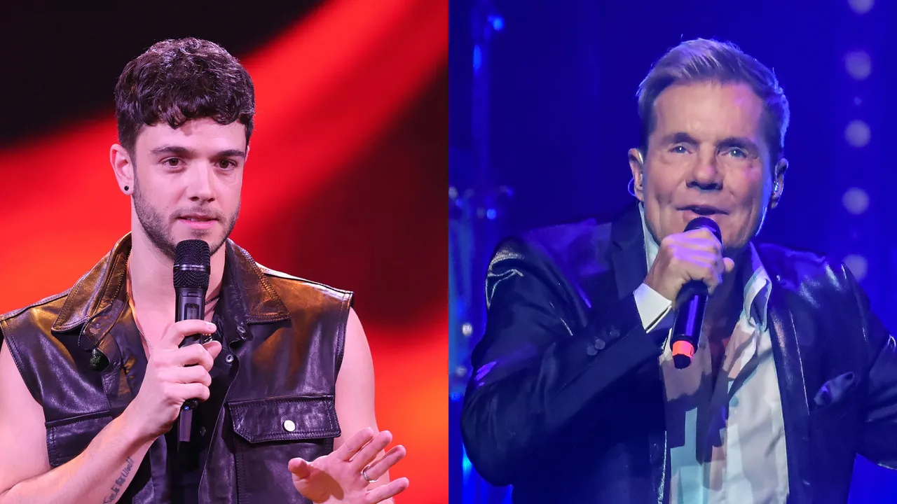 Luca Hänni und Dieter Bohlen Luca Hänni und Dieter Bohlen - Foto: IMAGO / mix1