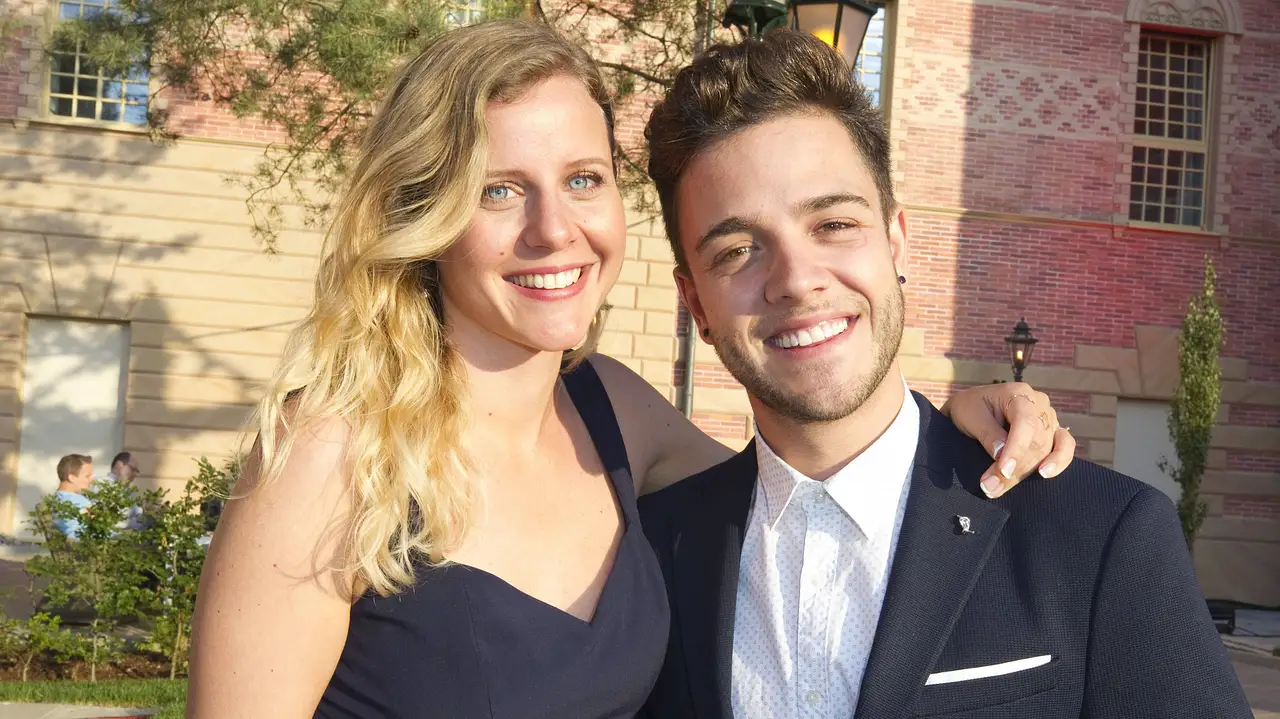 Luca Hänni und Michèle Affolter Luca Hänni und Michèle Affolter - Foto: imago