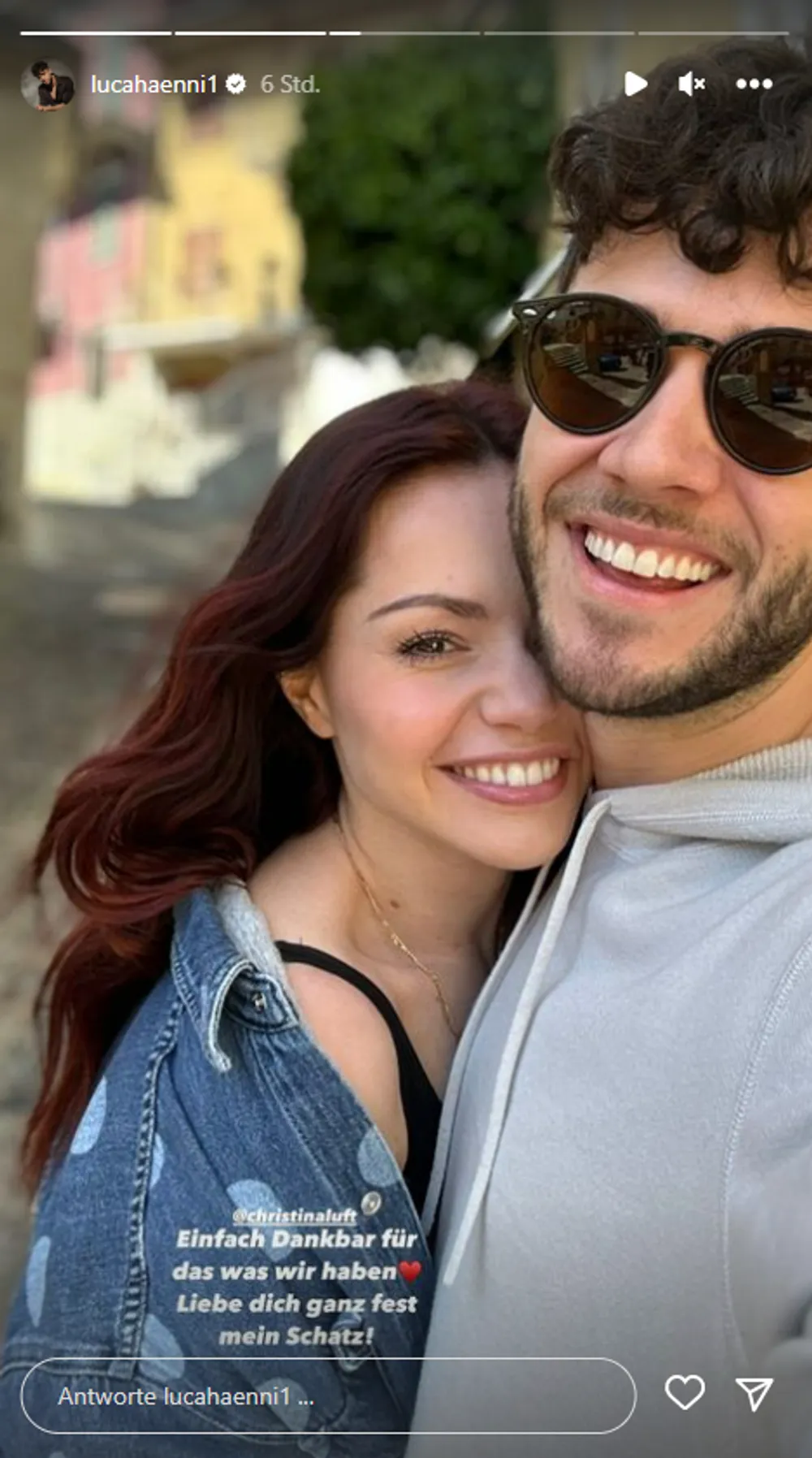 Luca Hänni und Christina Luft Luca Hänni und Christina Luft