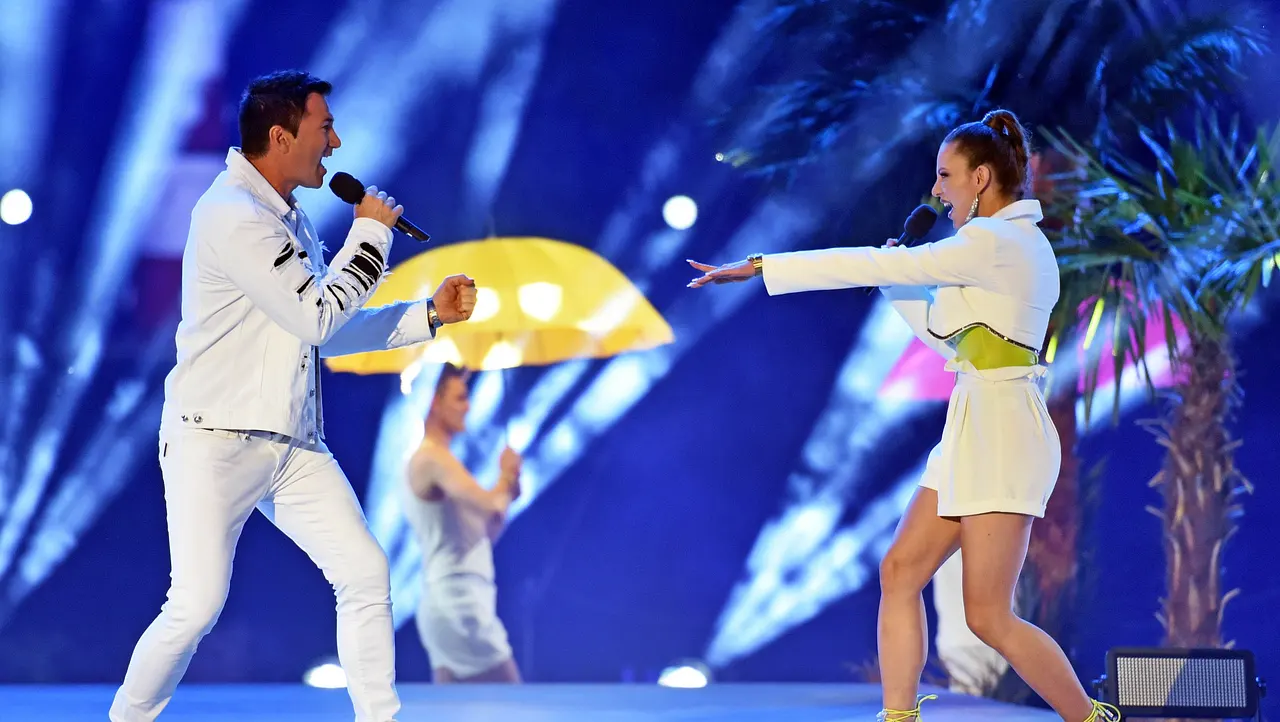 Lucas Cordalis & Joelina Drews Lucas Cordalis & Joelina Drews - Foto: Tristar Media/Getty Images