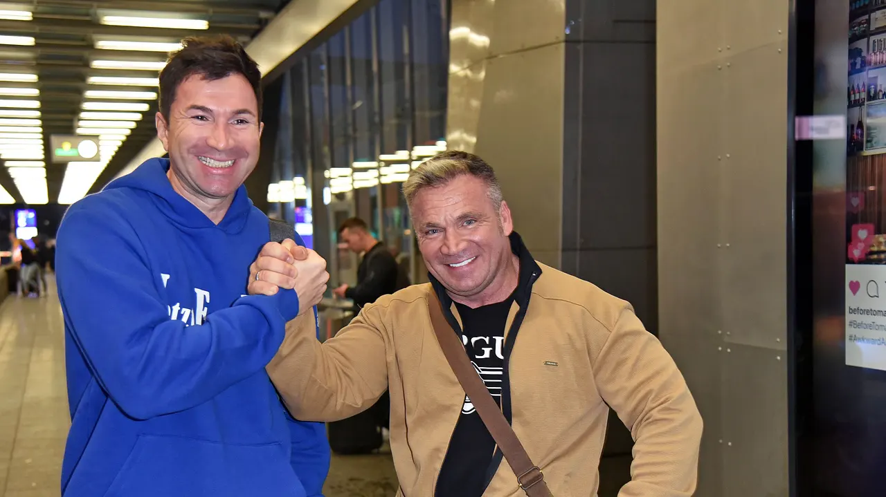 Lucas Cordalis und Peter Klein Lucas Cordalis und Peter Klein - Foto: Tristar Media/Getty Images
