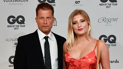 Luna Schweiger mit ihrem Vater Til Schweiger