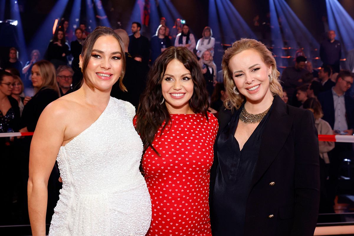 Renata Lusin (l.), Christina Hänni und Isabel Edvardsson