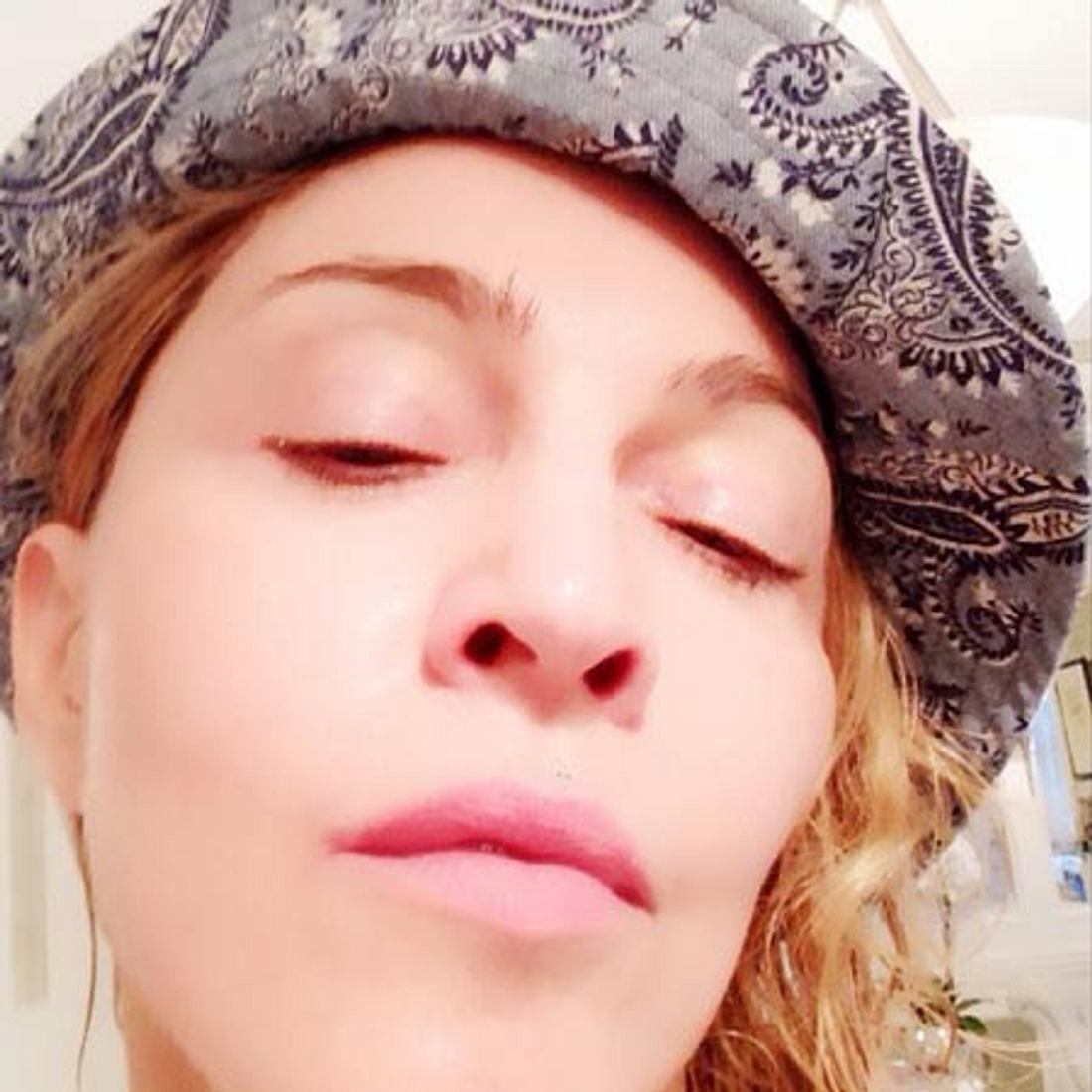 Madonnas Gesicht ziert keine einzige Falte