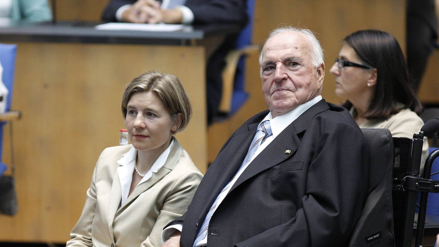 Maike Kohl-Richter und Helmut Kohl